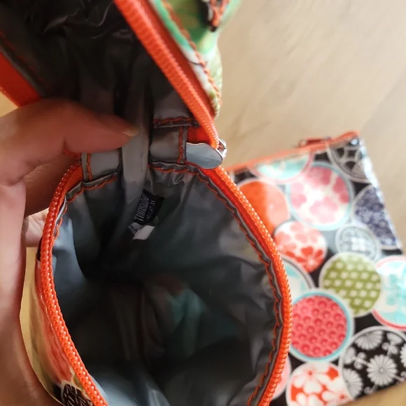 Colorful Circle Pattern Pouch Set - Picture 5 of 7